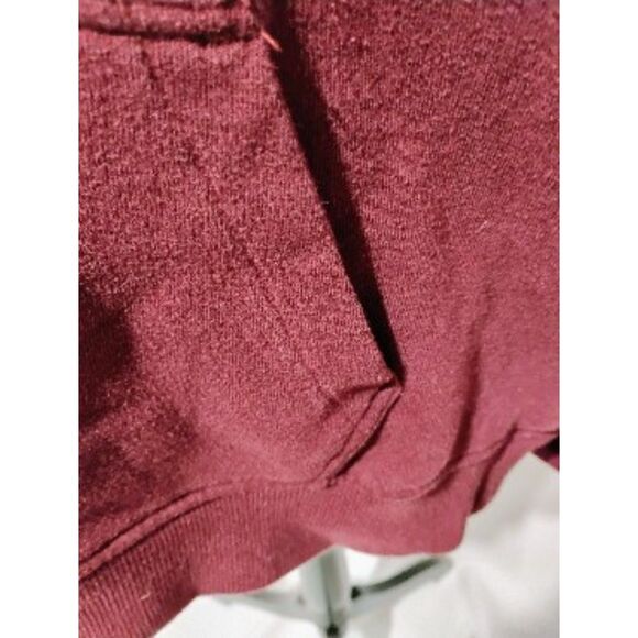 VANS Maroon Pink Logo‎ Hoodie Size S - Picture 3 of 8